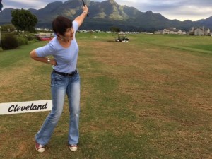 gaye golfing
